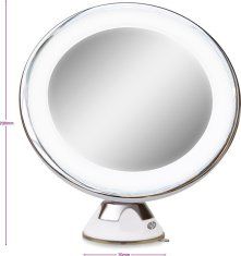 RIO MULTI-USE LED MAKEUP MIRROR