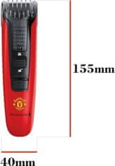 Remington Zastřihovač vousů MB 4128, červená, Man Utd Beard Boss Styler