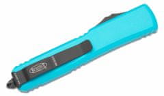 Microtech 122-1TQ Ultratech Black Turquoise Standard automatický nůž 8,6 cm, černá, tyrkys, hliník 