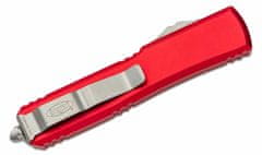 Microtech 123-10RD Ultratech Standard Red automatický nůž 8,8 cm, Stonewash, červená, hliník