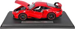 Maisto Porsche 911 GT3 2022 červená 1:18 - rozbaleno