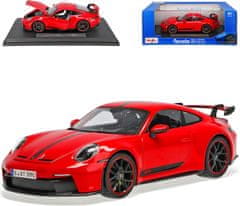 Maisto Porsche 911 GT3 2022 červená 1:18 - rozbaleno