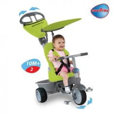 SMART TRIKE tříkolka 191 Recliner 4v1 Zeleno-šedá