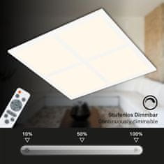 BRILONER BRILONER Multi RGB CCT LED panel, 44,5 cm, 24 W, 2400 lm, bílé BRILO 7387-016