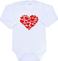 NEW BABY Body s potiskem New Baby Love 68 (4-6m)