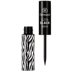 Dermacol Tekuté oční linky (Ultra Black Dipliner) 2,8 ml (Odstín Black)