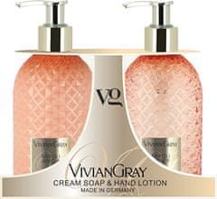 Vivian Gray Kosmetická sada péče o ruce Neroli & Amber (Cream Soap & Hand Lotion)