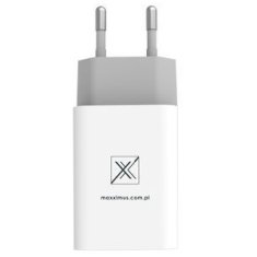 IZMAEL síťová nabíječka + kabel - 2.1A MicroUSB - 2x USB - Bílá KP32815