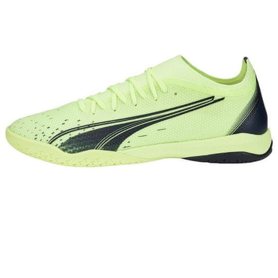 Puma Ultra Match IT Pánské halové fotbalové kopačky, zelená-celadon, vel. S 42