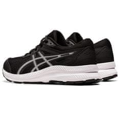 Asics Contend 8 GS JR Dětská běžecká obuv, bílá/černá, vel. S 35,5