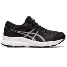 Asics Contend 8 GS JR Dětská běžecká obuv, bílá/černá, vel. S 35,5