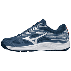 Mizuno Wave Stealth Star JR. Dětská volejbalová/házenkářská obuv, navy/bílá, vel. S 39