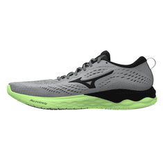 Mizuno Wave Revolt 2 Pánská běžecká obuv, šedá/zelená, vel. S 42