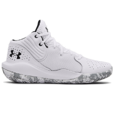 Under Armour Jet 21 Pánská basketbalová/volejbalová obuv, bílá, vel. S 42