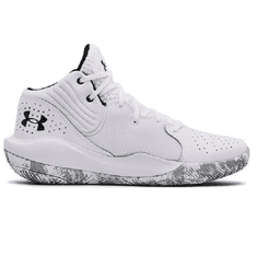 Under Armour Jet 21 Pánská basketbalová/volejbalová obuv, bílá, vel. S 42,5