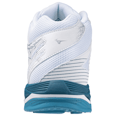 Mizuno Wave Voltage MID Pánská volejbalová obuv, bílá/modrá, vel. L 41