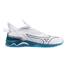 Mizuno Wave Mirage 5 Pánská házenkářská/halová obuv, bílá/modrá, vel. S 40,5