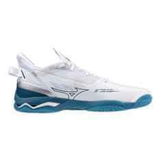 Mizuno Wave Mirage 5 Pánská házenkářská/halová obuv, bílá/modrá, vel. S 42