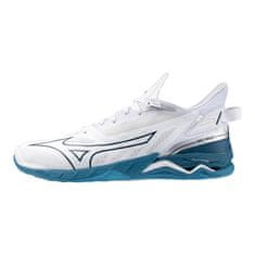 Mizuno Wave Mirage 5 Pánská házenkářská/halová obuv, bílá/modrá, vel. S 42,5