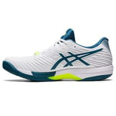 Asics Solution Speed FF 2 Pánská tenisová obuv, bílá/zelená, vel. S 42,5