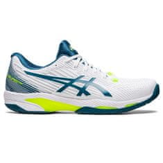 Asics Solution Speed FF 2 Pánská tenisová obuv, bílá/zelená, vel. S 43,5