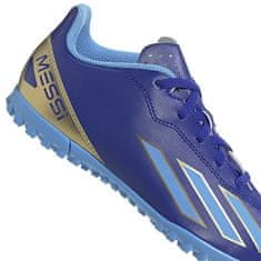 Adidas X CRAZYFAST Club Messi JR TF Dětské fotbalové kopačky/turfy, modré, vel. S 36 2/3