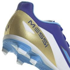 Adidas X CRAZYFAST Club Messi FxG Pánské fotbalové kopačky, bílá/modrá, vel. S 42