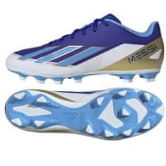 Adidas X CRAZYFAST Club Messi FxG Pánské fotbalové kopačky, bílá/modrá, vel. S 42 2/3