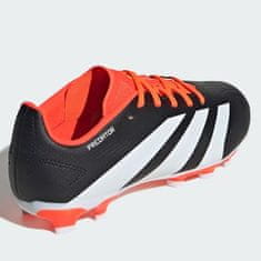 Adidas Predator League L JR MG Dětské fotbalové kopačky, bílá, černá, oranžová, vel. S 32