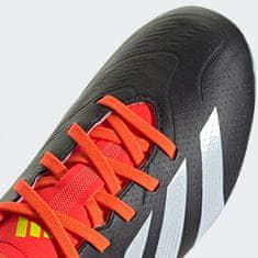 Adidas Predator League L JR MG Dětské fotbalové kopačky, bílá, černá, oranžová, vel. S 32