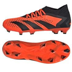 Adidas Predator Accuracy.3 FG Pánské fotbalové kopačky, černá/oranžová, vel. S 39 1/3