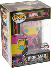 Funko POP! Marvel: Black Light Iron Man - Sběratelská figurka Iron Man