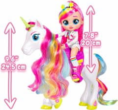 IMC Toys Cry Babies - Bff serie- Doll Dreamy & Ream The Unicorn