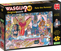 Jumbo Wasgij Puzzle - Rule the Runway!, 1000 dílků