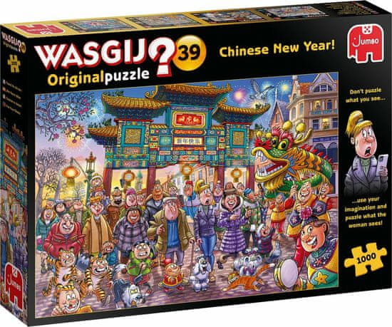 Jumbo Wasgij Puzzle - Chinese New Year! 1000 dílků