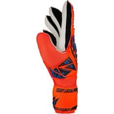 Reusch Attrakt Solid Junior Dětské brankářské rukavice, bílo/modro/oranžové, vel. L 7