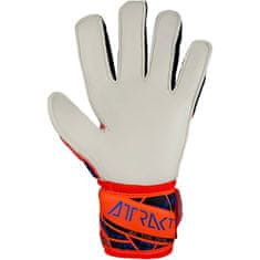 Reusch Attrakt Solid Junior Dětské brankářské rukavice, bílo/modro/oranžové, vel. L 7