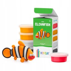 HEY CLAY Clownfish Modelovací hmota - Klaun očkatý (Nemo)