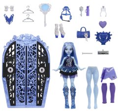 Monster High Skulltimate Secrets Monster Mysteries panenka Abbey, 19+ překvapení HYB12