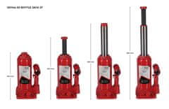 SIXTOL Hydraulický zvedák panenka SX BOTTLE JACK 2T