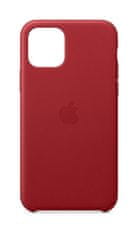 Apple Apple iPhone 11 Pro kožený kryt - (PRODUCT)RED - červená