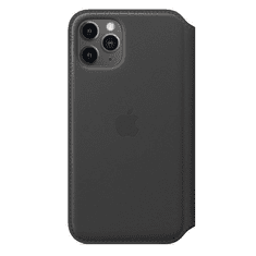 Apple Apple iPhone 11 Pro Leather Case - Folio Black