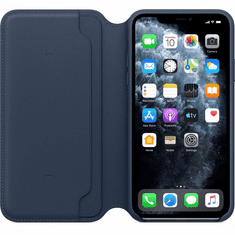 Apple Apple iPhone 11 Pro Max Leather Folio - Deep Sea Blue