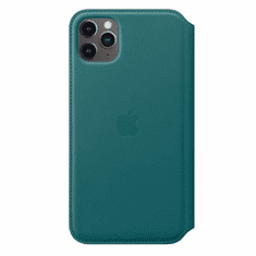 Apple Apple iPhone 11 Pro Max Leather Folio - Peacock