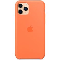 Apple Apple iPhone 11 Pro Max Silikonový kryt - oranžová