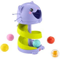 Fisher-Price Kočičková kuličková dráha pro miminka a batolata HTW92