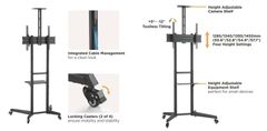 Fiber Mounts LUTAR-2 Tv stojan s policemi