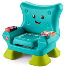 Fisher-Price Křesílko Smart Stages CZ/SK/ENG/HU/PL, hudební výuková hračka pro batolata, vícejazyčná verze HYR95