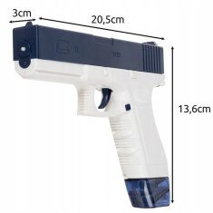 Kruzzel 23189 Automatická USB pistole na vodu