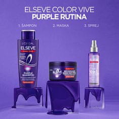 L’ORÉAL PARIS Hloubková maska neutralizující žluté tóny ve vlasech Elseve Color-Vive (Deep Purple Mask) 250 ml